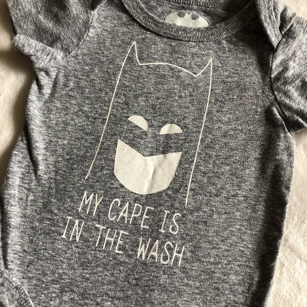 Size 3-6 month Batman onesie